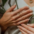 【MantraBand】Breathe 慢慢呼吸 925純銀戒指 銀色可調式戒指(無限戒指)