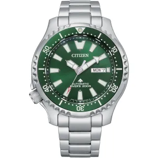 【CITIZEN 星辰】Promaster鋼鐵河豚 潛水機械錶 男錶(NY0131-81X)
