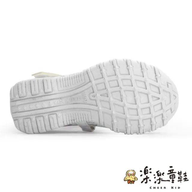 【樂樂童鞋】台灣製氣質繞帶皮鞋-白色(台灣製 MIT 女童鞋 花童鞋 女童皮鞋)