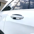 【IDFR】Benz 賓士 E W213 2016~2020 碳纖紋 車門防刮門碗 內襯保護貼片(防刮門碗 內碗 內襯保護貼片)