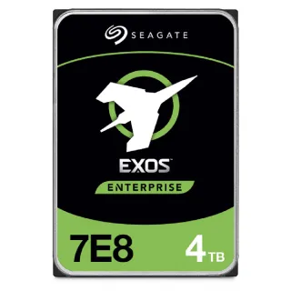 【SEAGATE 希捷】EXOS 4TB 3.5吋 7200轉 256MB 企業級內接硬碟(ST4000NM024B)