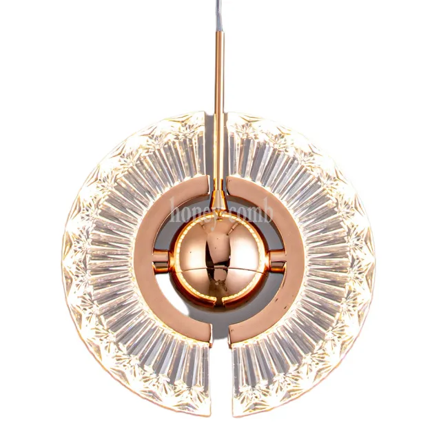【Honey Comb】北歐風小飛碟旋轉LED6W餐廳吊燈(V2904)