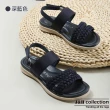 【J&H collection】時尚復古雙條編織舒適涼鞋(現+預  杏色 / 藍色 / 棕色)