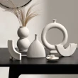【JEN】北歐創意白色陶瓷花瓶花器居家裝飾桌面擺飾(7款可選)
