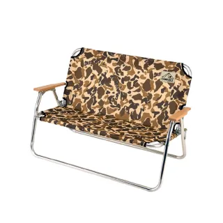 【CAPTAIN STAG】鹿牌迷彩雙人椅(UC-1628)