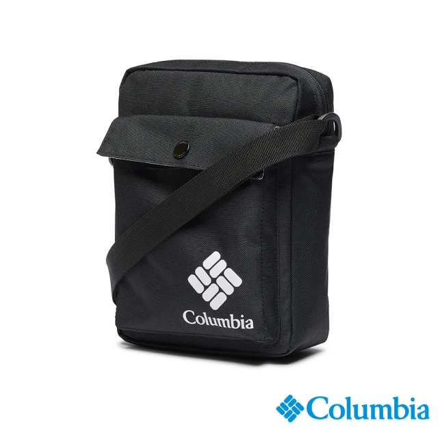 【Columbia哥倫比亞 官方旗艦】中性 - LOGO 側背包-黑色(UUU01510BK / 2022年春夏商品)
