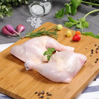 【超秦肉品】100% 國產新鮮雞肉 骨腿  450g x6盒(帶骨雞腿)