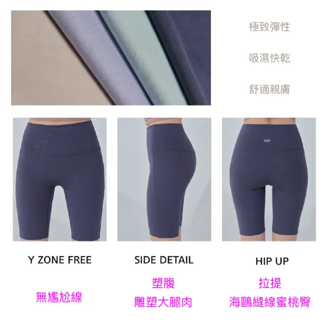 【STL】yoga Legging Change Up 4/5 韓國瑜伽『無尷尬線』CASTEL 提臀 塑腹 4分/5分 緊身 短褲(多色)