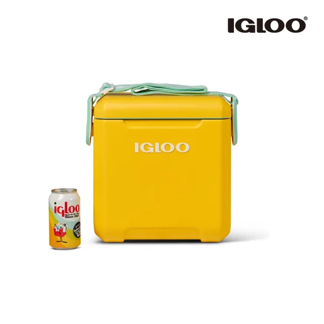 【IGLOO】TAG-ALONG TOO 系列二日鮮 11QT 冰桶 32819 檸檬黃(保鮮保冷、露營、戶外、保冰、冰桶)