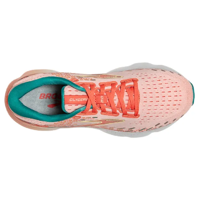 【BROOKS】女 慢跑鞋 避震緩衝象限 Glycerin 20 甘油系列20代(1203691B658)