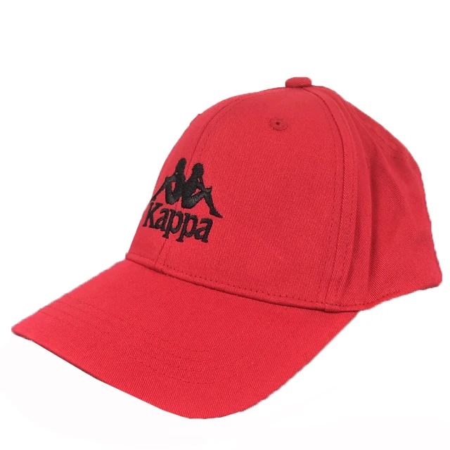 【KAPPA】義大利休閒慢跑運動帽 限量款(紅 304KRR090857)