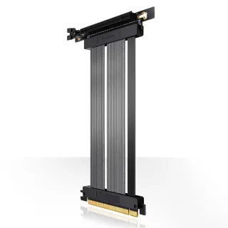 【EZDIY-FAB】新型PCIe4.0 16x VGA 顯示卡 延長排線 30cm 90度(顯卡延長排線)