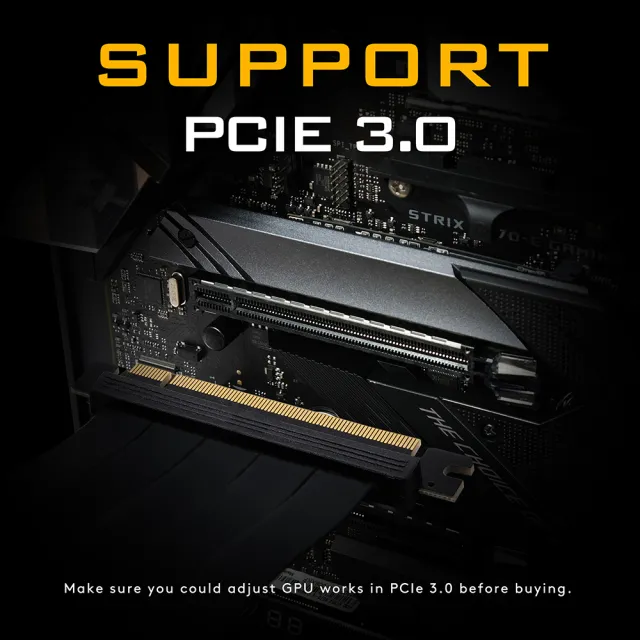 【EZDIY-FAB】新版垂直支架 GPU支架 VGA支撐架套件-附20CM PCIE 3.0排線(3.0直立式顯卡支架)