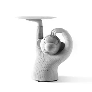 【北歐櫥窗】BD Barcelona Design Monkey Side Table 猴得意小桌(灰)