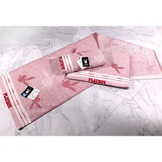 【PLAYBOY】雪國星空運動毛巾 粉色3入組