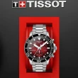 【TISSOT 天梭 官方授權】Seastar 海星300米潛水石英錶 母親節 禮物(T1204171142100)