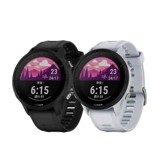 【GARMIN】Forerunner 255 Music GPS智慧心率進階跑錶- momo