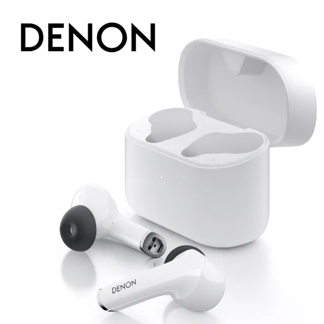 【DENON 天龍】AH-C830NCW真無線入耳式降噪耳機(白色)