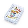 【SANRIO 三麗鷗】復古馬戲團系列 撲克牌造型便條紙 綜合角色B 附收納盒(文具雜貨)
