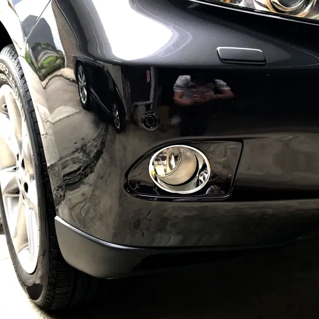 【IDFR】Lexus RX 2009~2012 RX270 RX350 鍍鉻銀 前保桿飾框 霧燈框 飾貼(車燈框 霧燈框 霧燈罩)