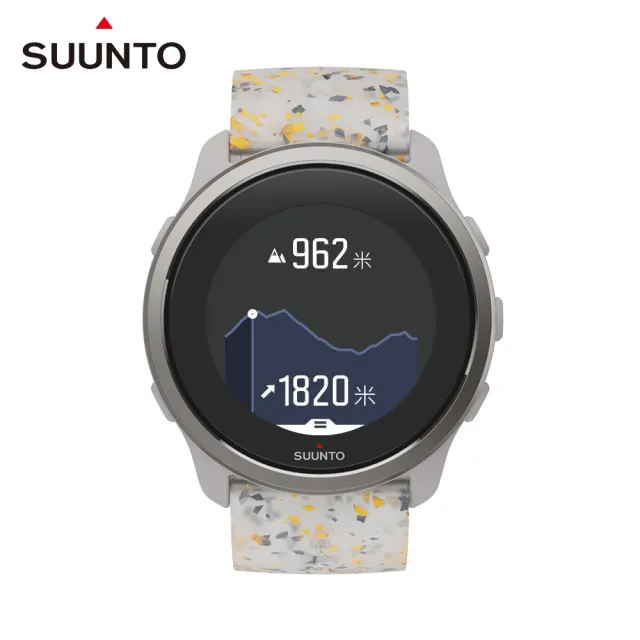 SUUNTO】Suunto 5 Peak 43mm 輕巧耐用、絕佳電池續航力的GPS腕錶(絢斑