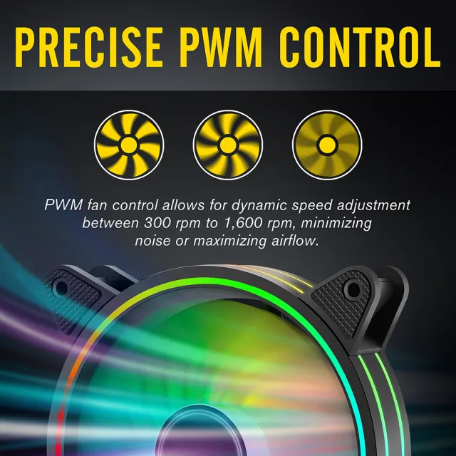 【EZDIY-FAB】黑色月光型風扇 ARGB PWM風扇附風扇集線器 智慧溫控靜音 散熱風扇-5顆(電腦散熱風扇)