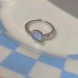 【ANNA Acc】高級感貓眼石星球戒指開口食指環(1110609)
