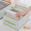 【iSFun】分隔立體＊PVC網布櫃子衣褲收納盒(12格款)