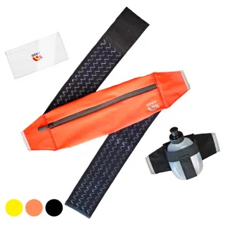 【ARKY】Attach&Run Belt 單車/路跑/馬拉松必備 閃電腰包 全配(福利品)