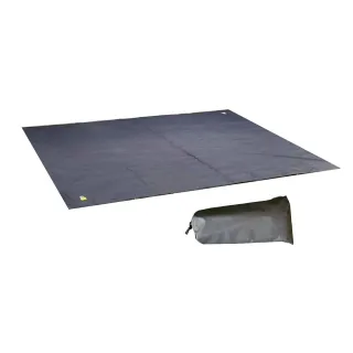 【Outdoor Tirbe】黑膠車邊帳天幕_300x450cm(悠遊戶外)