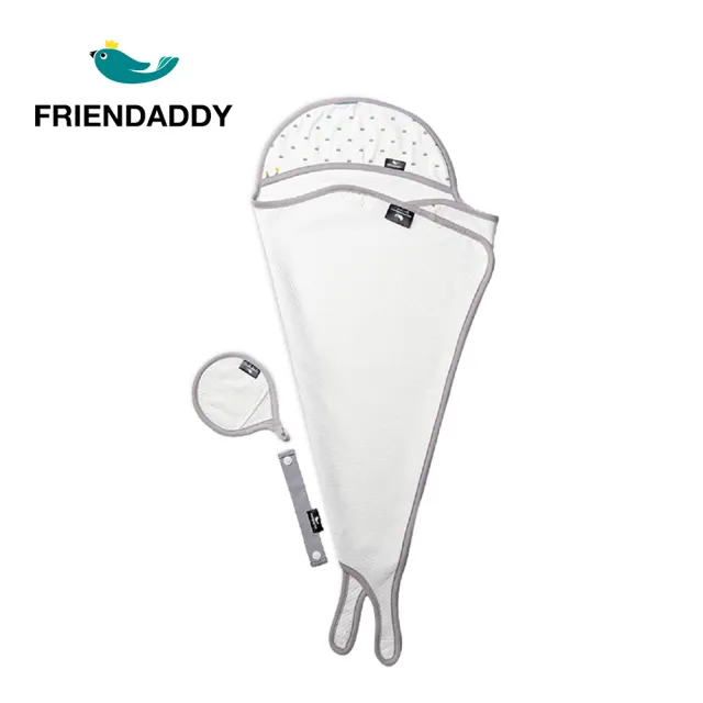 【Friendaddy】冰淇淋多功能嬰兒浴巾(8款任選)