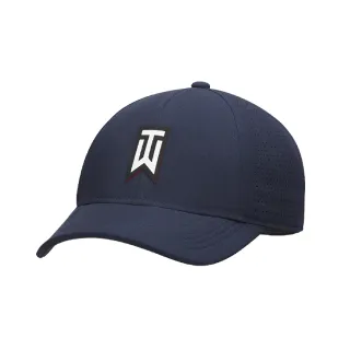 【NIKE 耐吉】棒球帽 Legacy 91 Tiger Woods 男女款 深藍 藏藍色 鴨舌帽 老帽 老虎伍茲(DH1344-451)