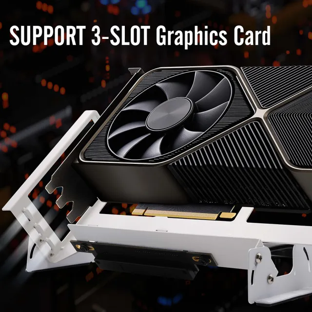 【EZDIY-FAB】PCIe4.0 GPU顯卡支架多角度調節 帶PCIe4.0 X16 Gen4-17cm排線(4.0顯卡支架)
