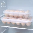 【好物良品】2入_10格款透明可堆疊保鮮雞蛋收納盒(戶外野炊露營雞蛋盒 雞蛋托 雞蛋格 食物保鮮盒)
