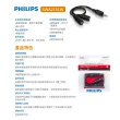 【Philips 飛利浦】2入組!!一分二 3.5mm 立體耳機分接線(SWA2151W/10)