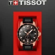 【TISSOT 天梭 官方授權】SUPERSPORT 競速賽車運動時尚錶 男錶 手錶 母親節 禮物(T1256173605100)