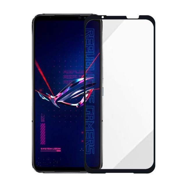 【Metal-Slim】ASUS ROG Phone 6 / 6 Pro AI2201 全膠滿版9H鋼化玻璃貼