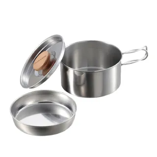 【CAPTAIN STAG】鹿牌不鏽鋼鍋組 12cm(UH-4207)