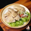 【大嬸婆】黑羽土雞甘蔗雞&鹽水雞&蔥油雞4件組(切盤450g/包)
