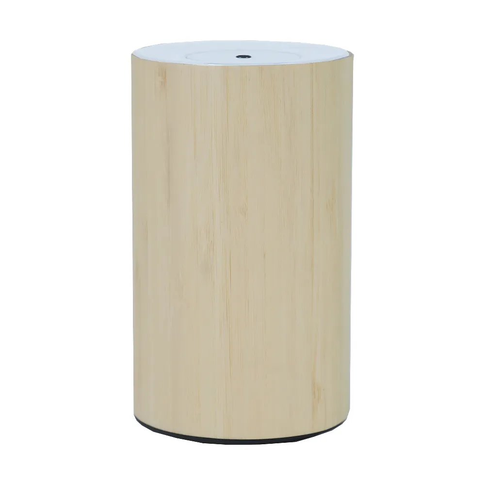 【Besthot】【天然竹木】無水無線行動精油霧化擴香機(香氛機 擴香儀 車家用香薰機)