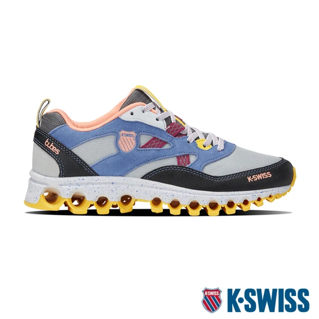 【K-SWISS】輕量訓練鞋 Tubes Trail 200 SE-女-白/藍/橘/紫(97936-912)