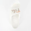 【FILA】Sleek Slide    男女 拖鞋 涼拖鞋 書寫體 防水 休閒 簡約 輕量 奶茶金(4-S326W-117)
