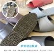 【iSlippers】台灣製造-簡約純色皮質靜音防滑室內拖鞋(6雙任選)