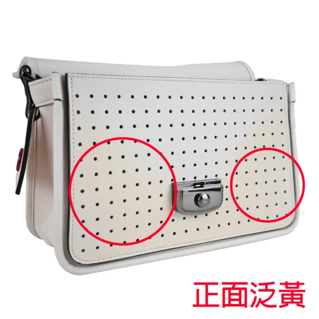 【LONGCHAMP】MADEMOISELLE系列肩背/斜背兩用荷蓬包(展示品/小/象牙)