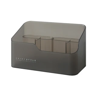 【Mega】鏡櫃簡約化妝品收納盒-1入組(刷具收納 化妝台整理)
