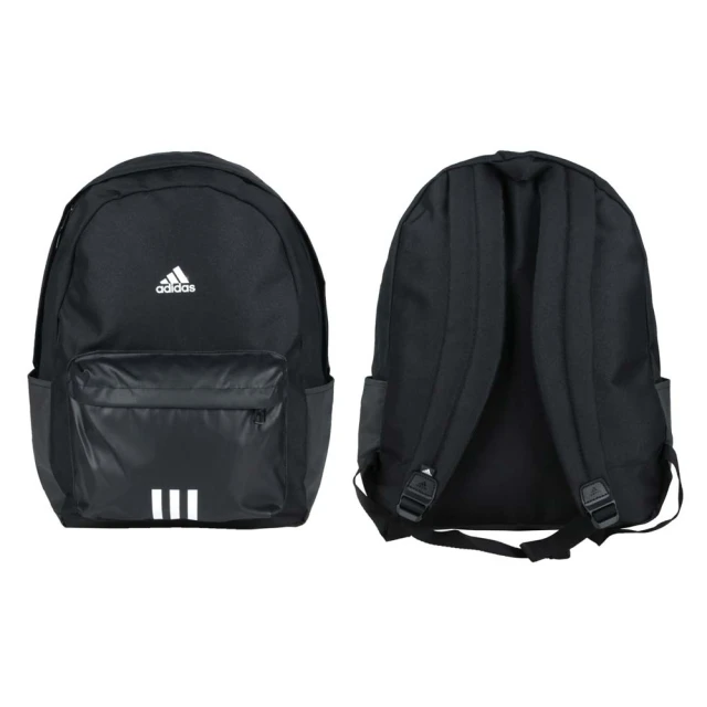 adidas 愛迪達 後背包-雙肩包 肩背包 愛迪達 27.5L 黑白(HG0348)