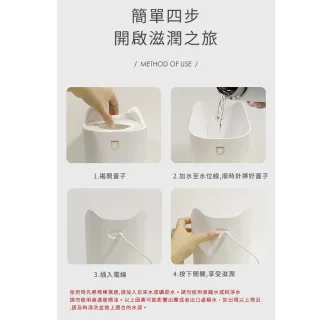 【ROYAL LIFE】大容量雙噴頭七彩香薰加濕器(3000ml)