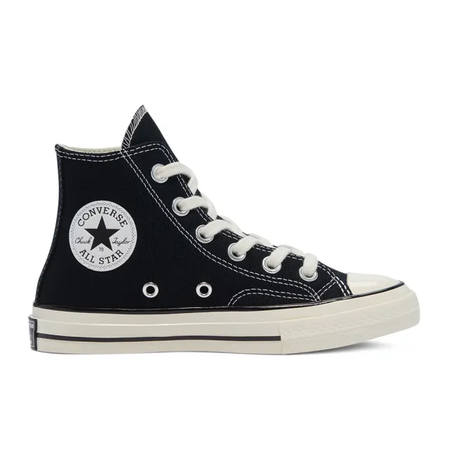 【CONVERSE品牌旗艦店】CHUCK 70 1970 HI 高筒 休閒鞋 童鞋 中大童 黑色(368983C)