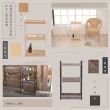 【TIDY HOUSE】台灣製質感3層縫隙架 2款可選(置物架 廚房置物架 收納架)
