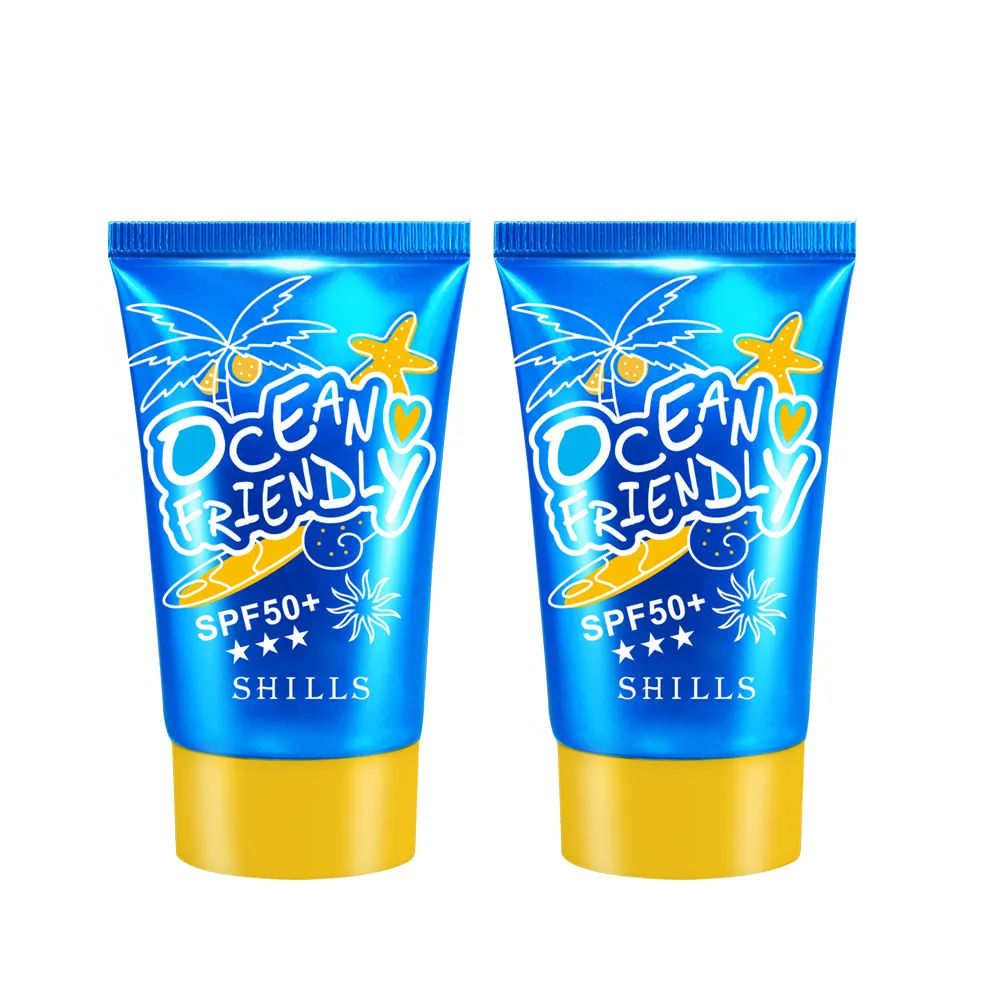 【SHILLS 舒兒絲】買1送1 超水感逆光UV防曬乳SPF50+★★(海洋友善/物理防曬/防曬凝乳)